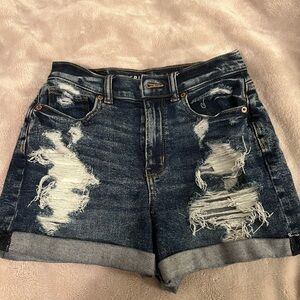 american eagle mom shorts